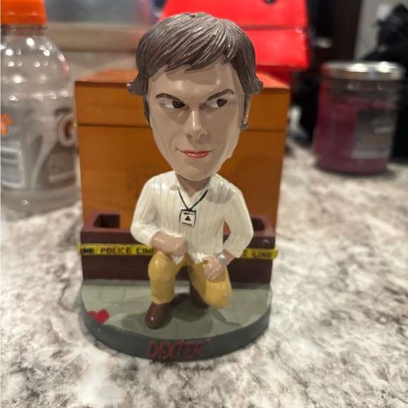 Dexter Morgan Bobble Head Showtime Bif Bang Pow 2013 Business Card Holder - Picture 1 of 6